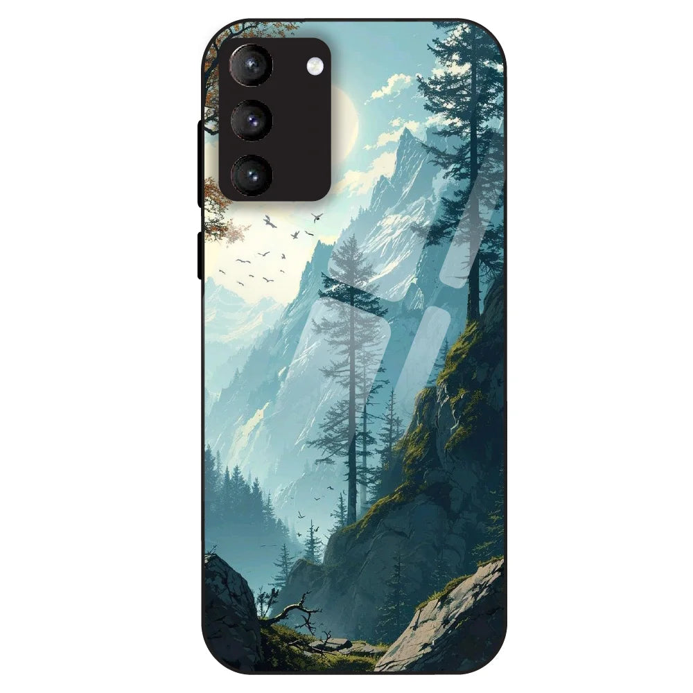 Mountain Landscape - Glass Case For Samsung Galaxy S21 Plus