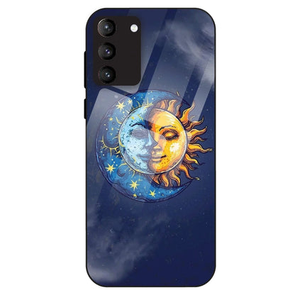 Celestial Eclipse Art - Glass Case For Samsung Galaxy S21 Plus