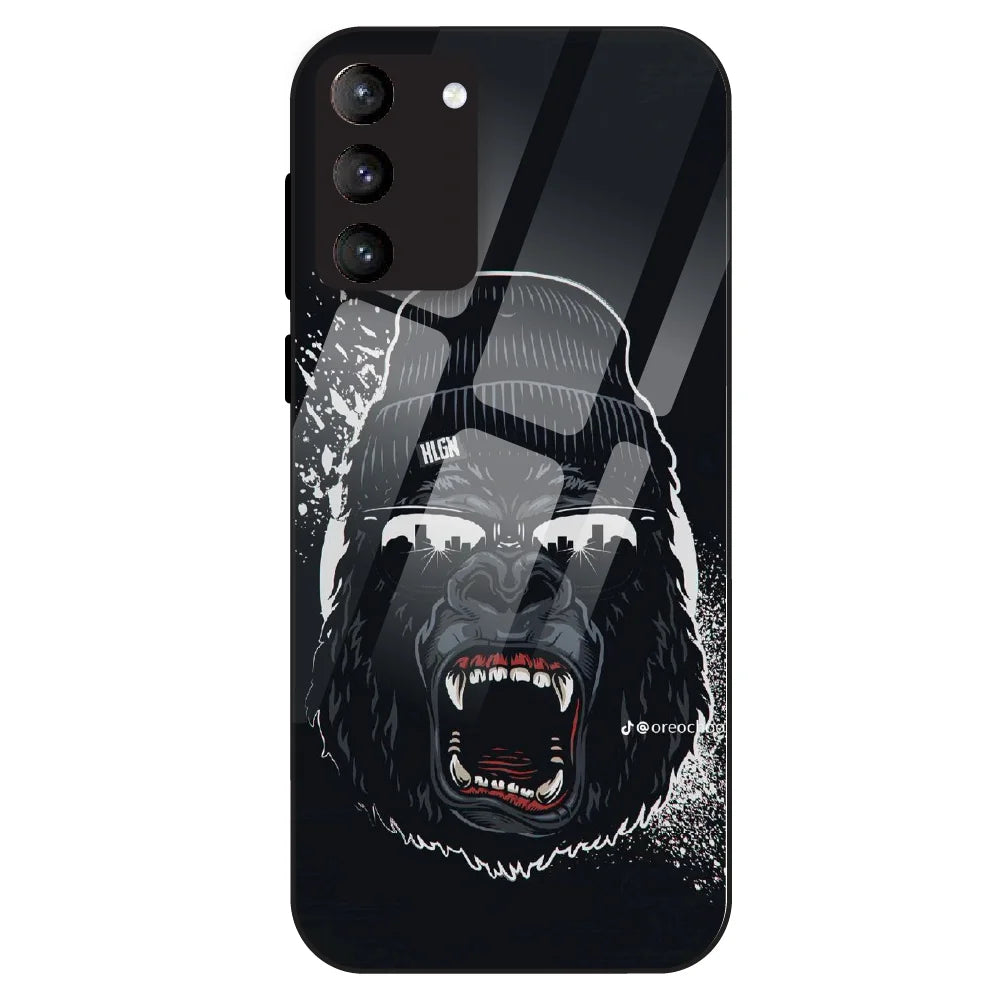 Savage Gorilla Street - Glass Case For Samsung Galaxy S21 Plus