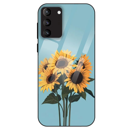 Sunflower Serenity - Glass Case For Samsung Galaxy S21 Plus