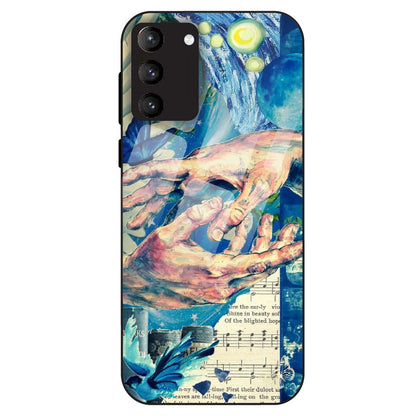 Cosmic Touch - Glass Case For Samsung Galaxy S21 Plus