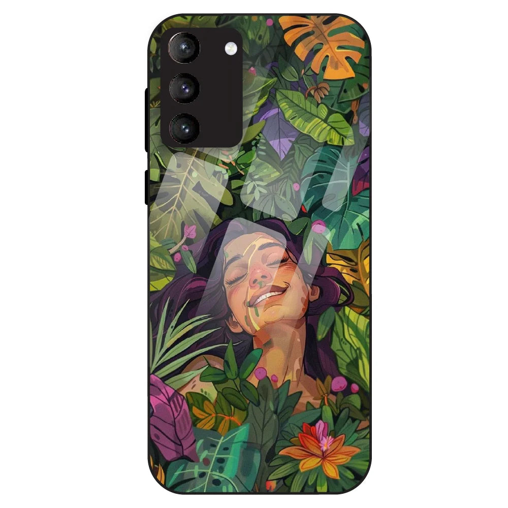 Nature Bliss Aesthetic - Glass Case For Samsung Galaxy S21 Plus