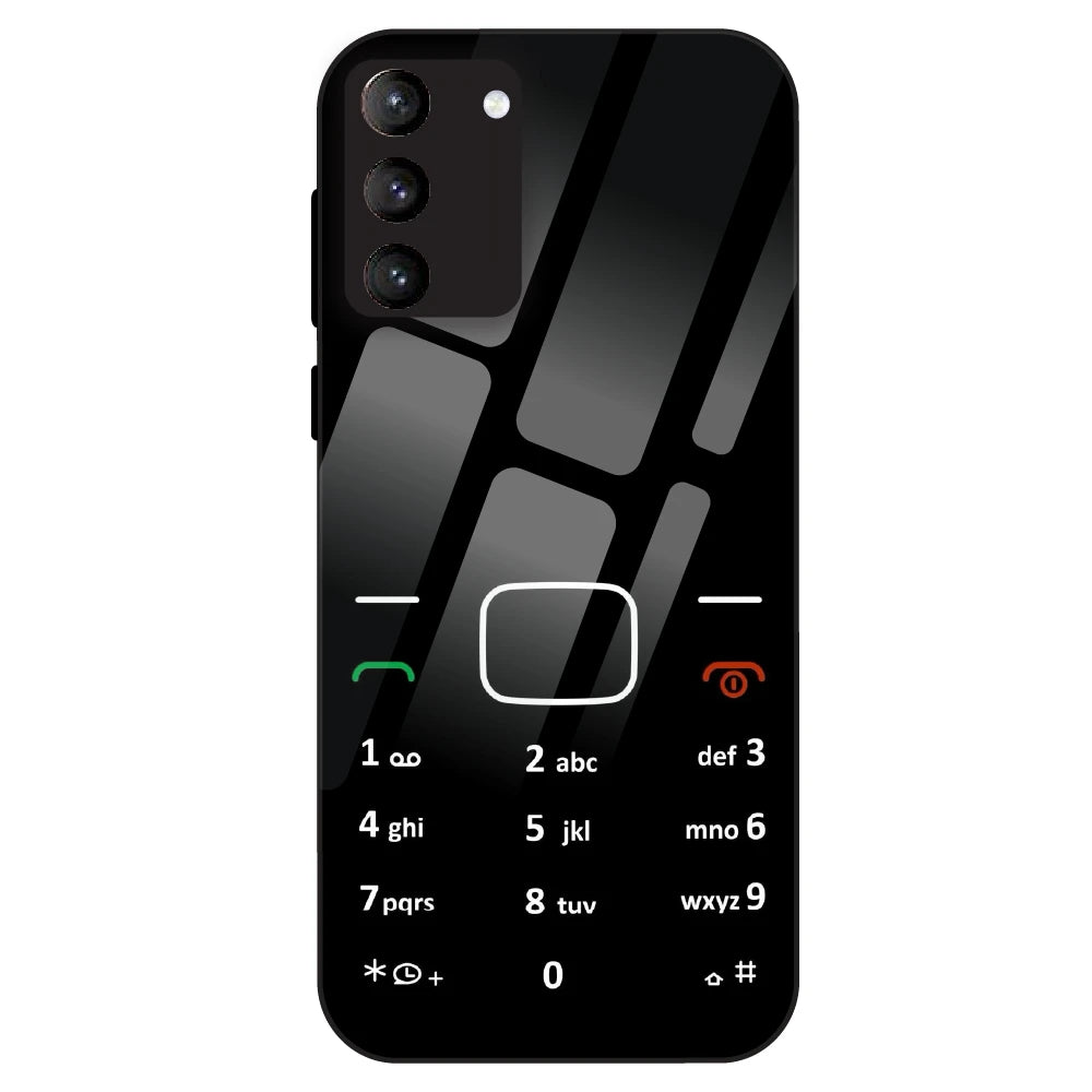 Retro Dial Pad Aesthetic - Glass Case For Samsung Galaxy S21 Plus