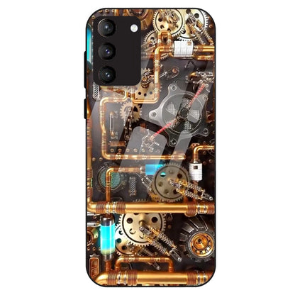 Steampunk Gear - Glass Case For Samsung Galaxy S21 Plus