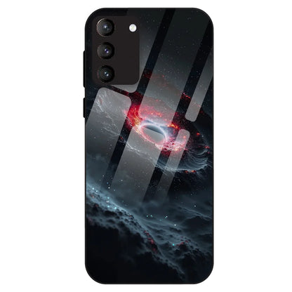 Cosmic Black Hole - Glass Case For Samsung Galaxy S21 Plus
