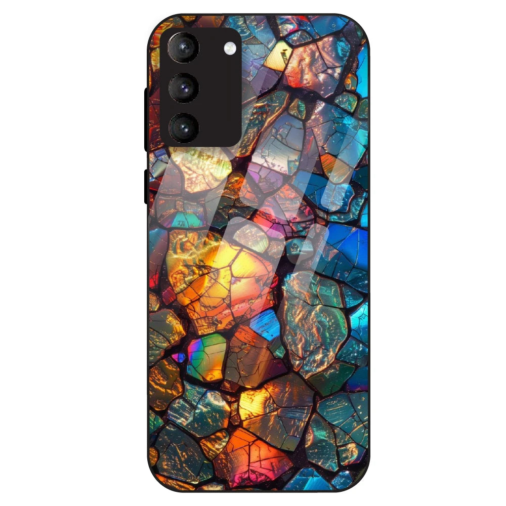 Prism Shards Aesthetic - Glass Case For Samsung Galaxy S21 Plus