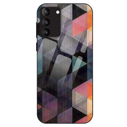 Geometric Prism Grid - Glass Case For Samsung Models