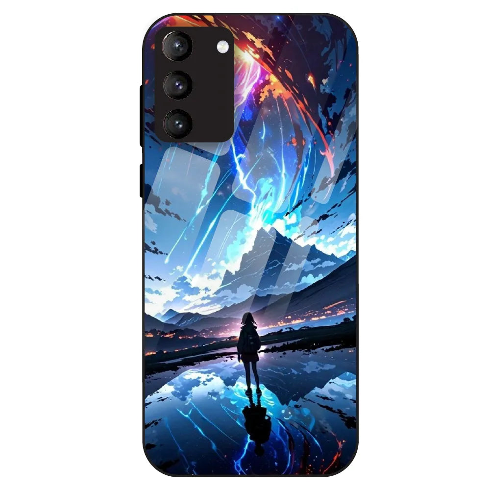 Dreamscape Sky - Glass Case For Samsung Galaxy S21 Plus
