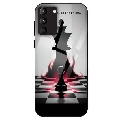 Chess Power Shadow - Glass Case For Samsung Galaxy S21 Plus