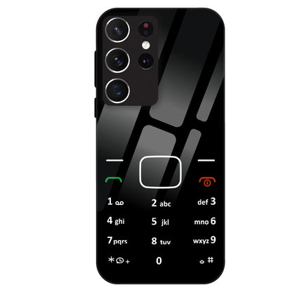 Retro Dial Pad Aesthetic - Glass Case For Samsung Galaxy S21 Ultra