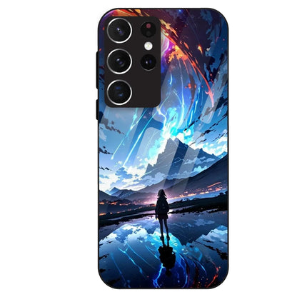 Dreamscape Sky - Glass Case For Samsung Galaxy S21 Ultra