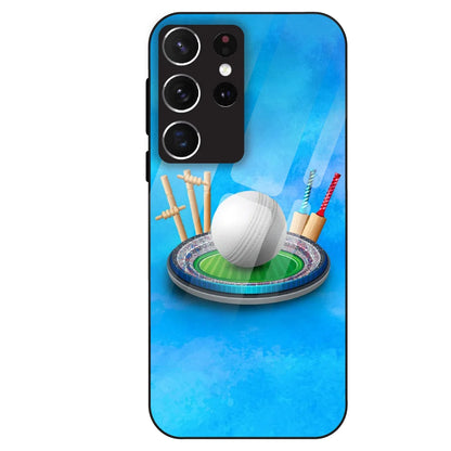 Cricket Fever - Glass Case For Samsung Galaxy S21 Ultra