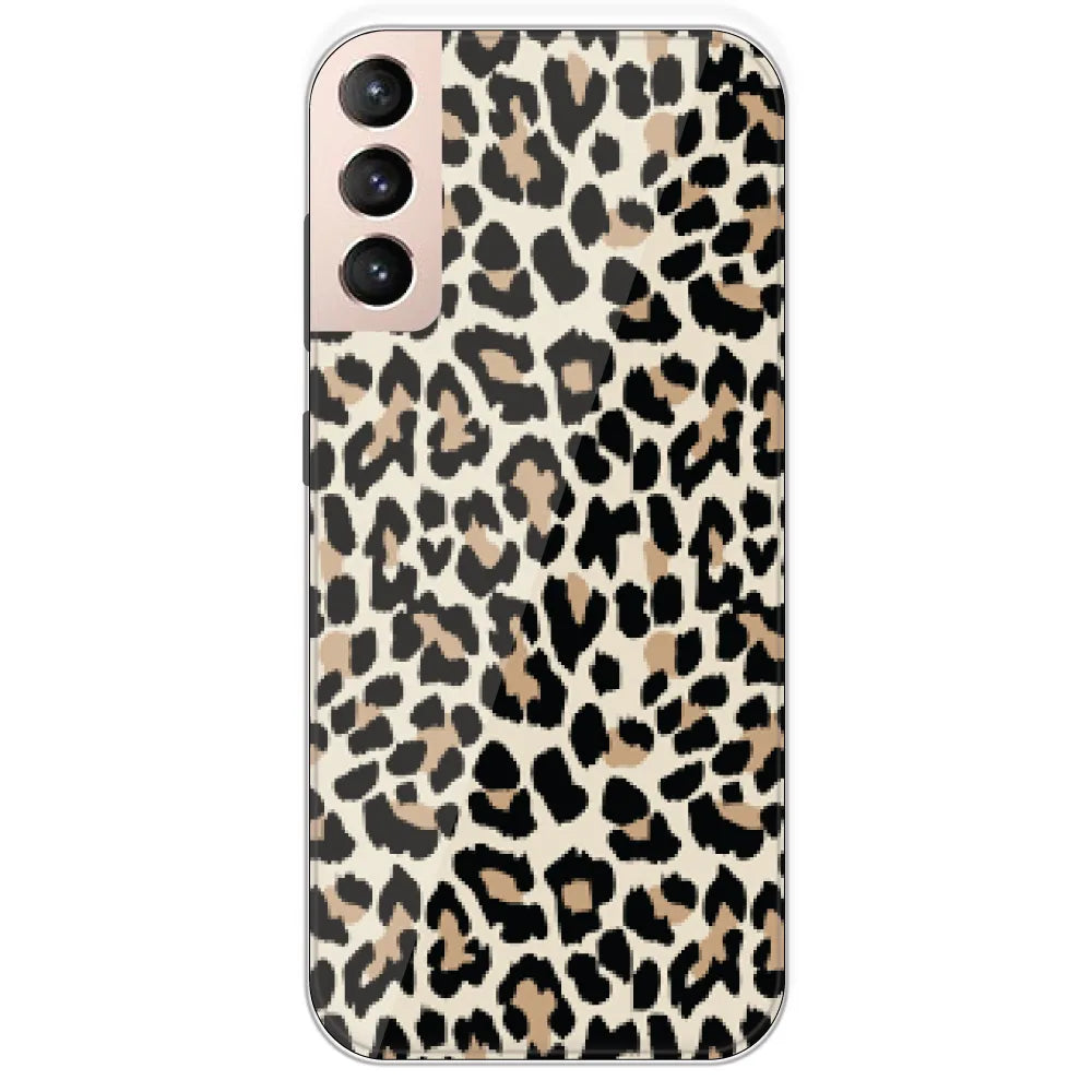 Leopard Print - Printed Silicone Case For Samsung Galaxy S21