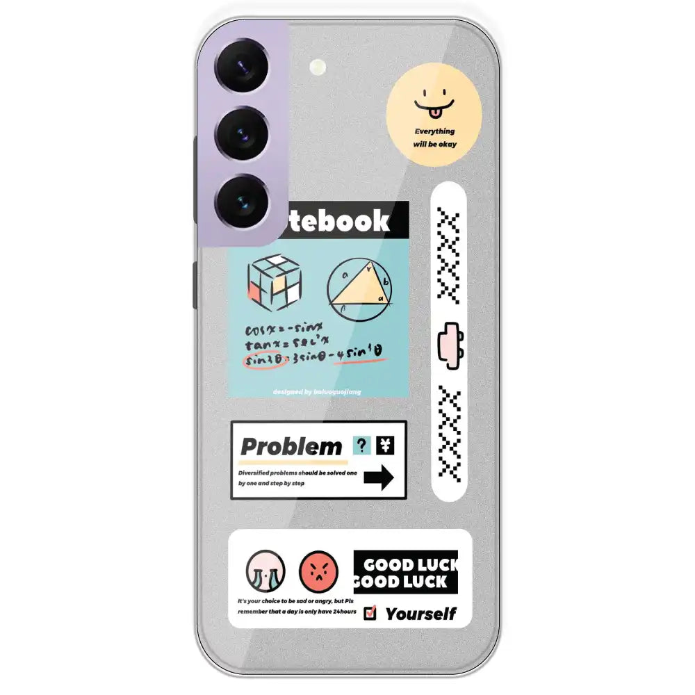Exam Collage - Printed Silicone Case For Samsung Galaxy S22 Plus