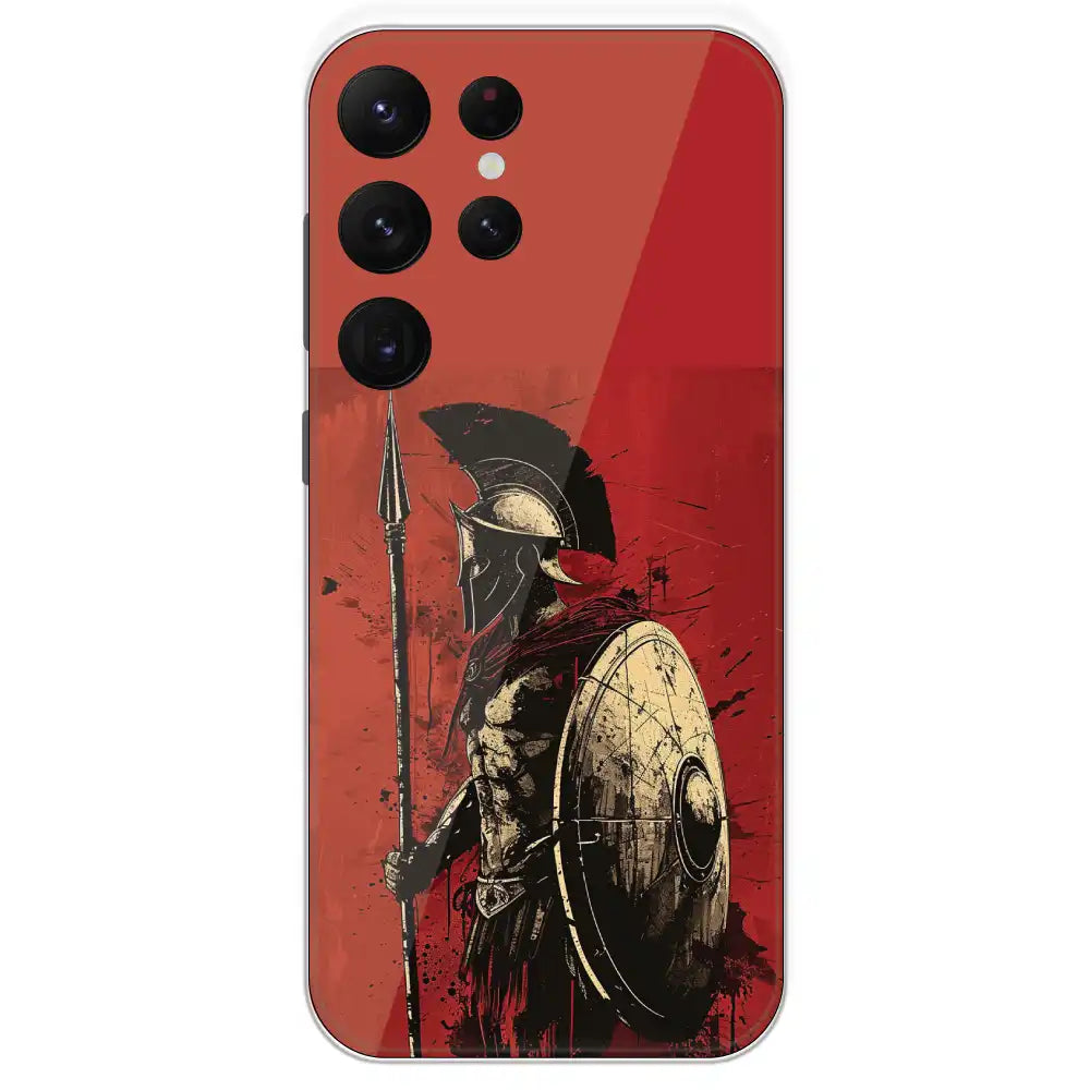 War - Printed Silicone Case For Samsung Galaxy S22 Ultra