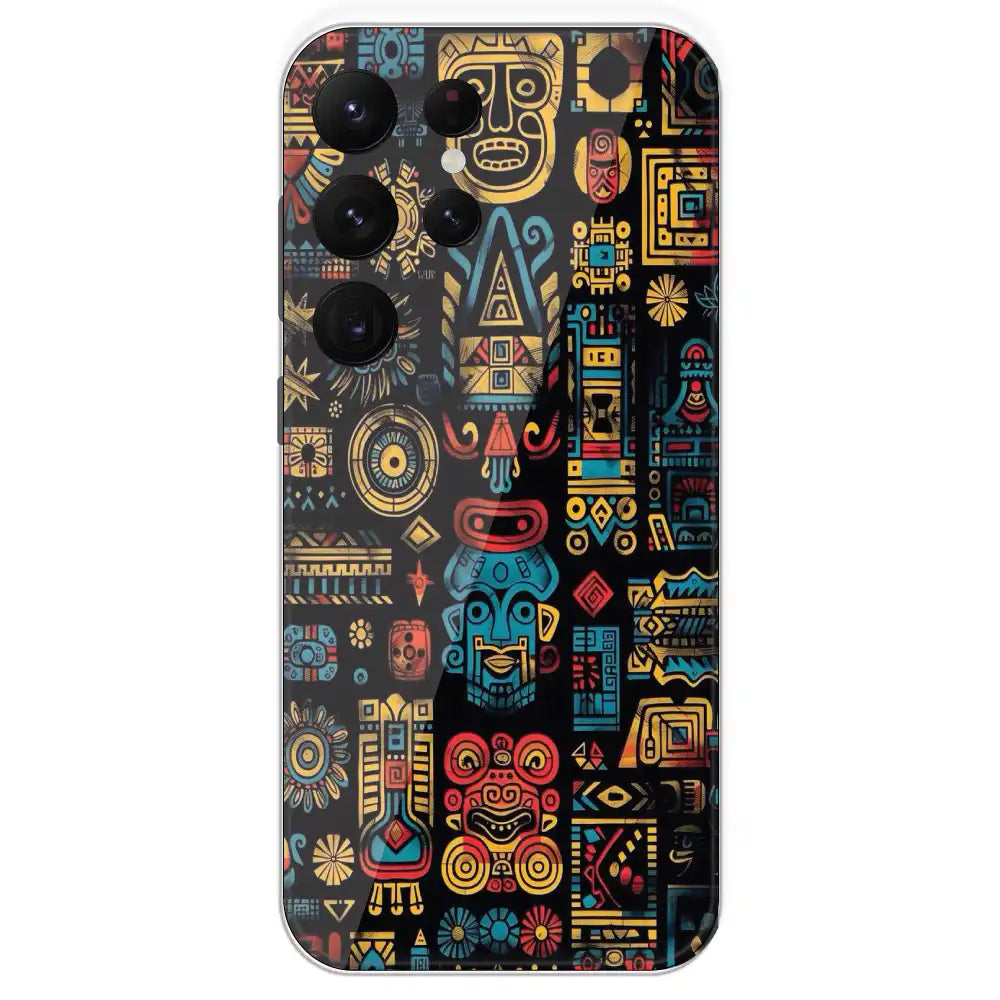 Modern Art - Printed Silicone Case For Samsung Galaxy S22 Ultra
