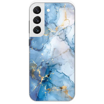 Blue Marble - Printed Silicone Case For Samsung Galaxy S22