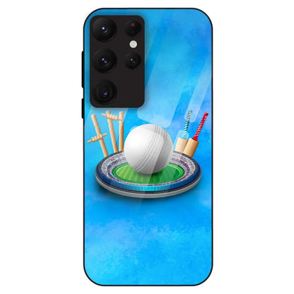 Cricket Fever - Glass Case For Samsung Galaxy S22 Ultra