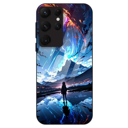 Dreamscape Sky - Glass Case For Samsung Galaxy S22 Ultra