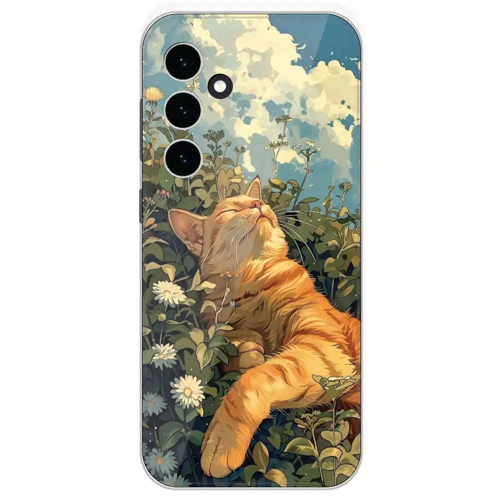 Garfield Sleeping - Printed Silicone Case For Samsung Galaxy S23 FE