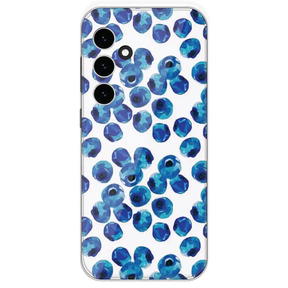 Blueberries - Printed Silicone Case For Samsung Galaxy S23 FE