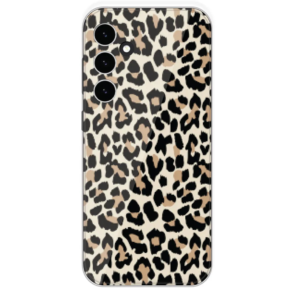 Leopard Print - Printed Silicone Case For Samsung Galaxy S23 FE