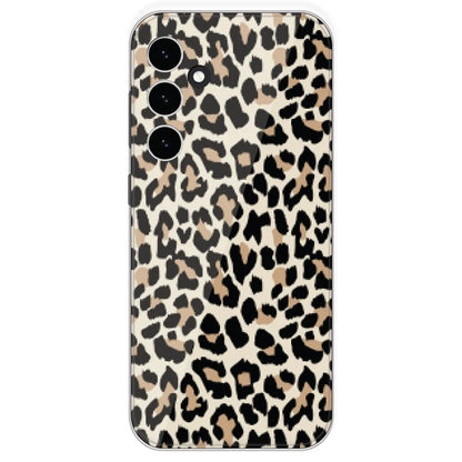 Leopard Print - Printed Silicone Case For Samsung Galaxy S23 FE