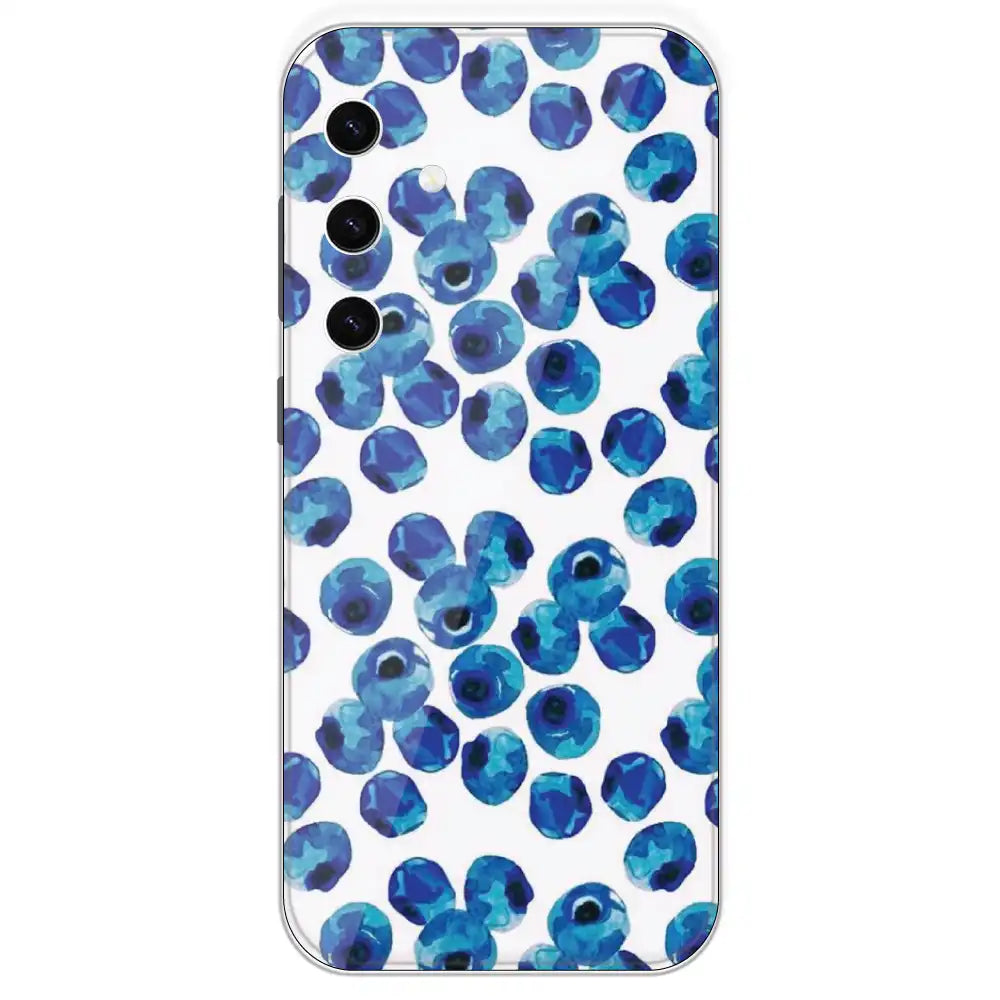 Blueberries - Printed Silicone Case For Samsung Galaxy S23 Plus
