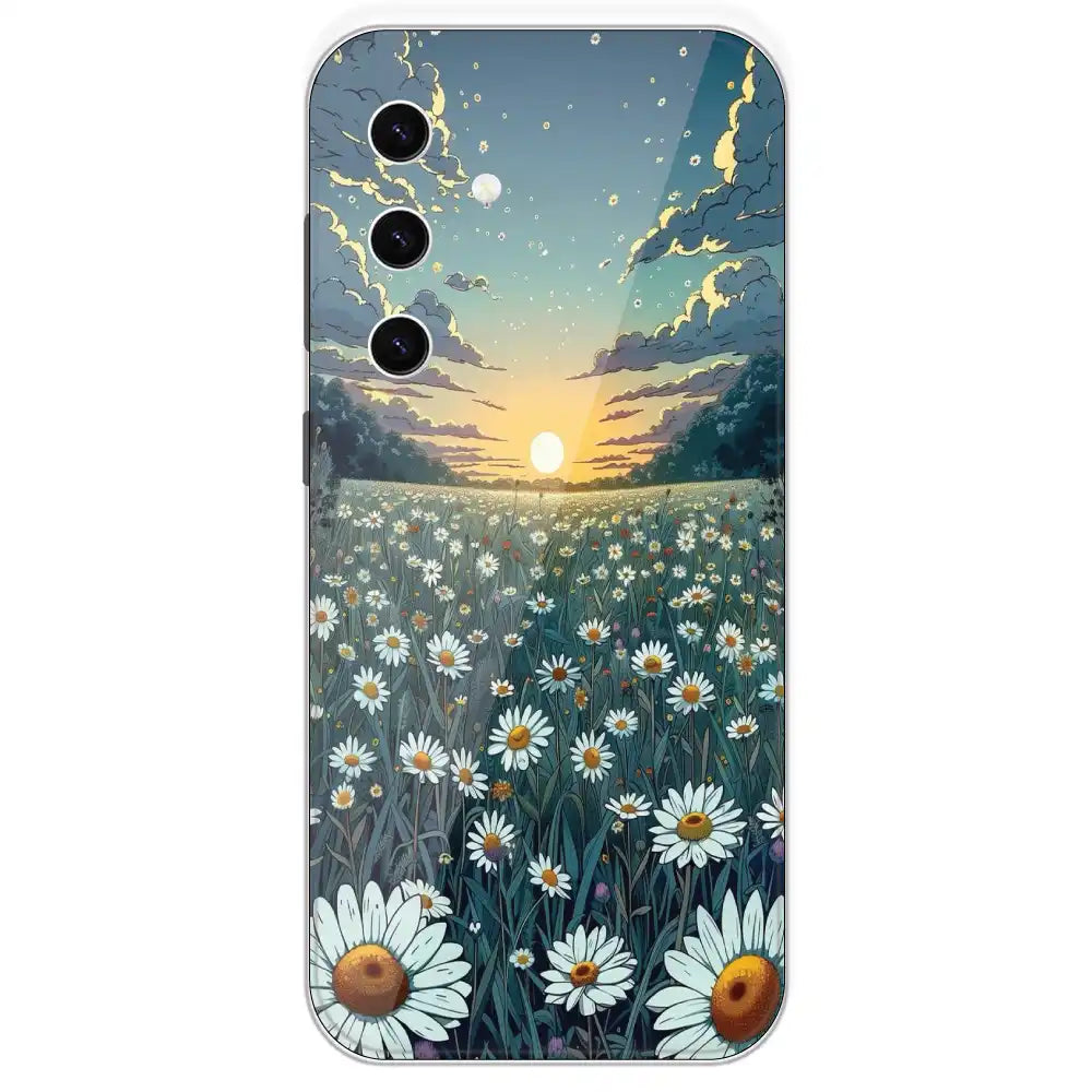Daisy Sunset - Printed Silicone Case For Samsung Galaxy S23 Plus