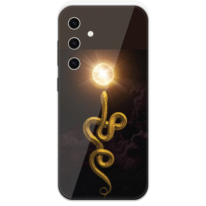 Golden Serpent - Printed Silicone Case For Samsung Galaxy S23 Plus