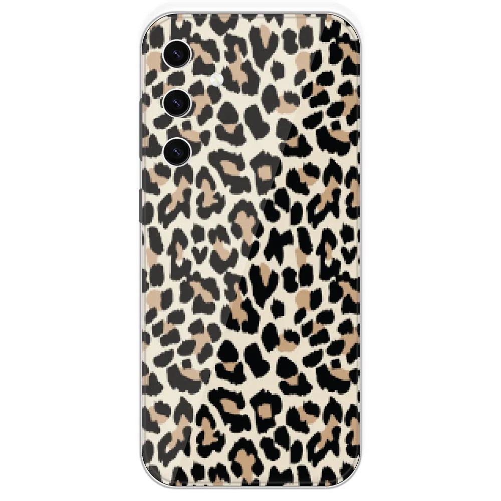 Leopard Print - Printed Silicone Case For Samsung Galaxy S23 Plus