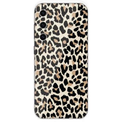 Leopard Print - Printed Silicone Case For Samsung Galaxy S23 Plus