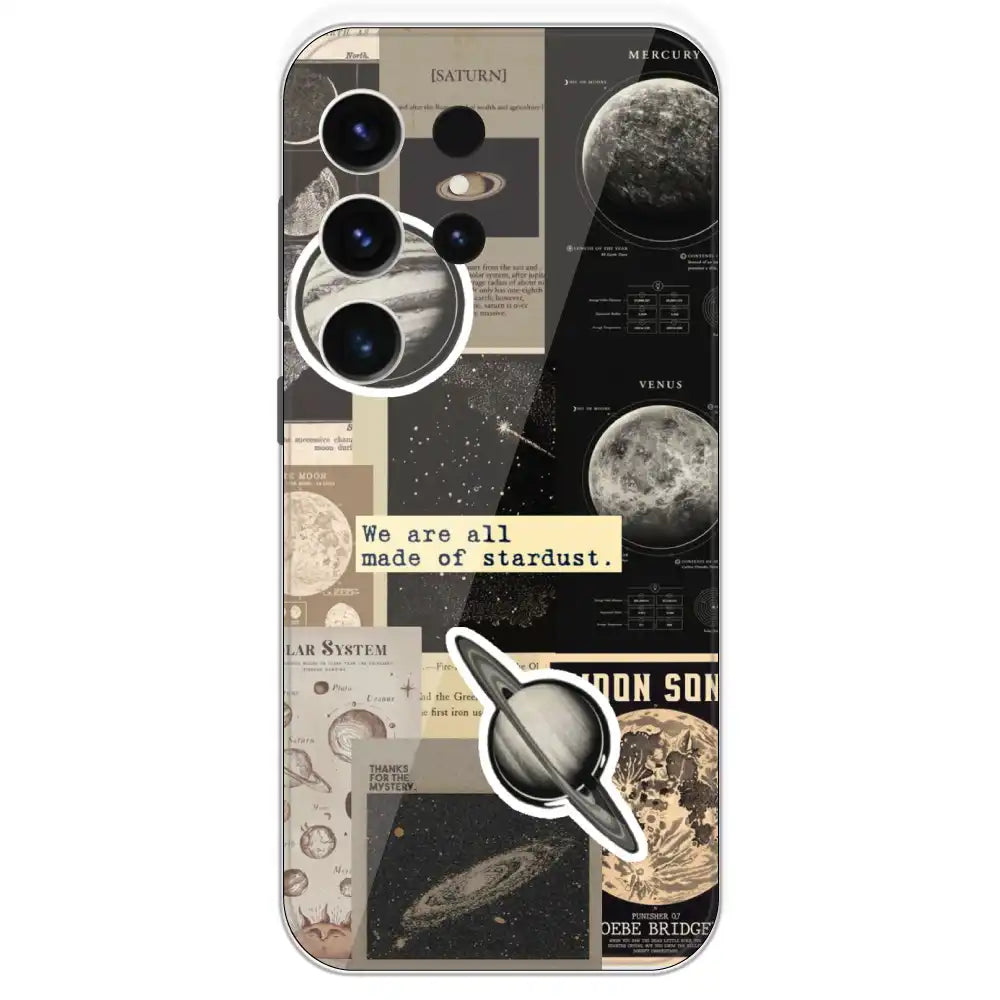 Planets - Printed Silicone Case For Samsung Galaxy S23 Ultra