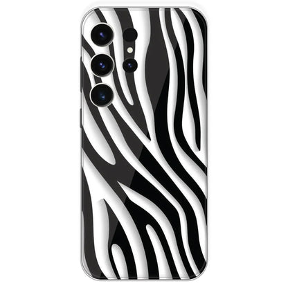 Zebra Print - Printed Silicone Case For Samsung Galaxy S23 Ultra