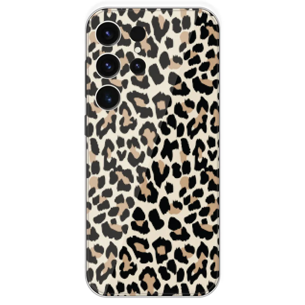 Leopard Print - Printed Silicone Case For Samsung Galaxy S23 Ultra