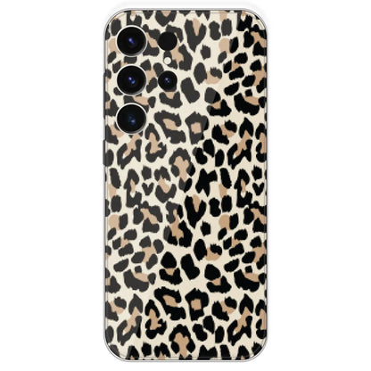 Leopard Print - Printed Silicone Case For Samsung Galaxy S23 Ultra