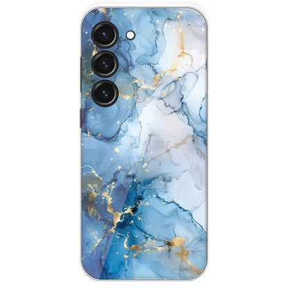 Blue Marble - Printed Silicone Case For Samsung Galaxy S23