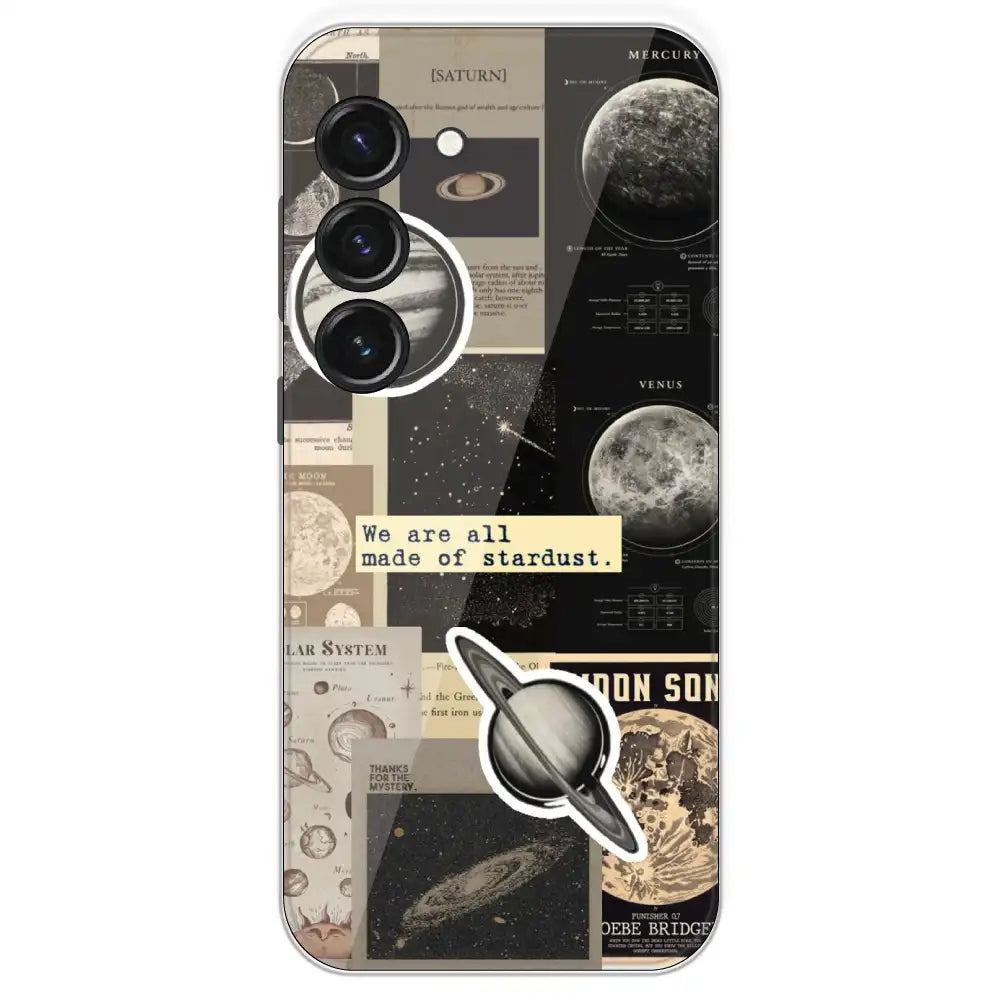 Planets - Printed Silicone Case For Samsung Galaxy S23