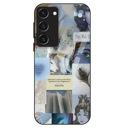 Krishna Aesthetic - Glass Case For Samsung Galaxy S23