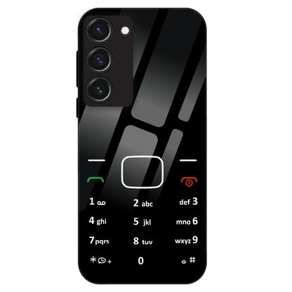 Retro Dial Pad Aesthetic - Glass Case For Samsung Galaxy S23