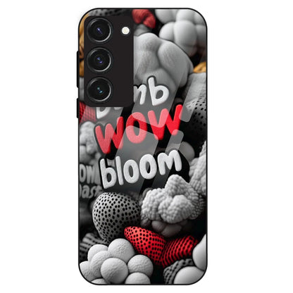 Urban Pop Text Aesthetic - Glass Case For Samsung Galaxy S23