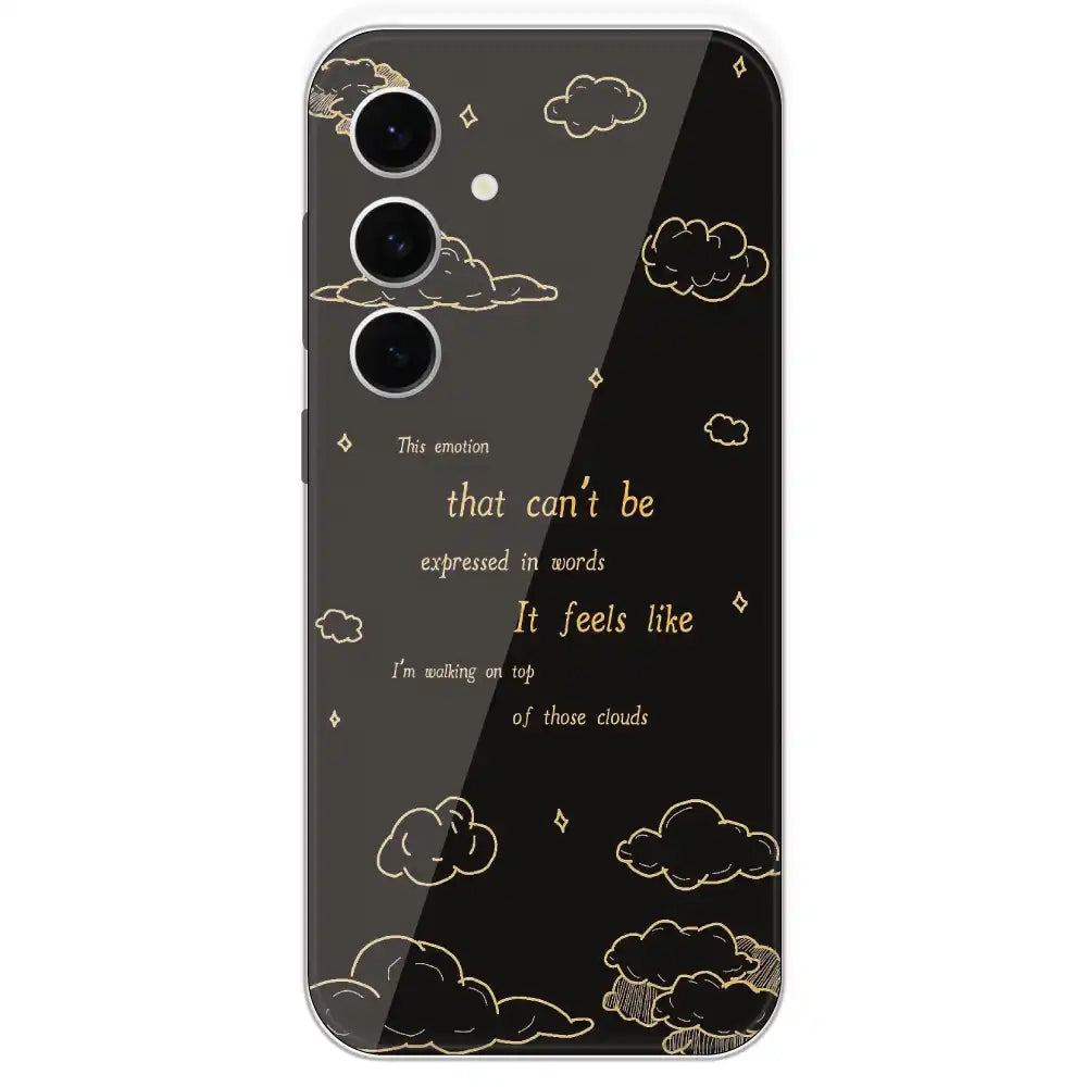 On Top Of Those Clouds - Printed Silicone Case For Samsung Galaxy S24 FE
