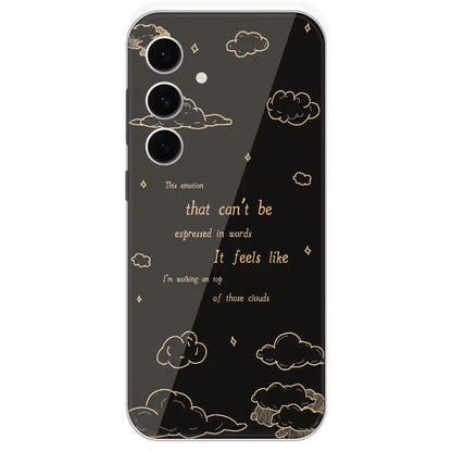 On Top Of Those Clouds - Printed Silicone Case For Samsung Galaxy S24 FE