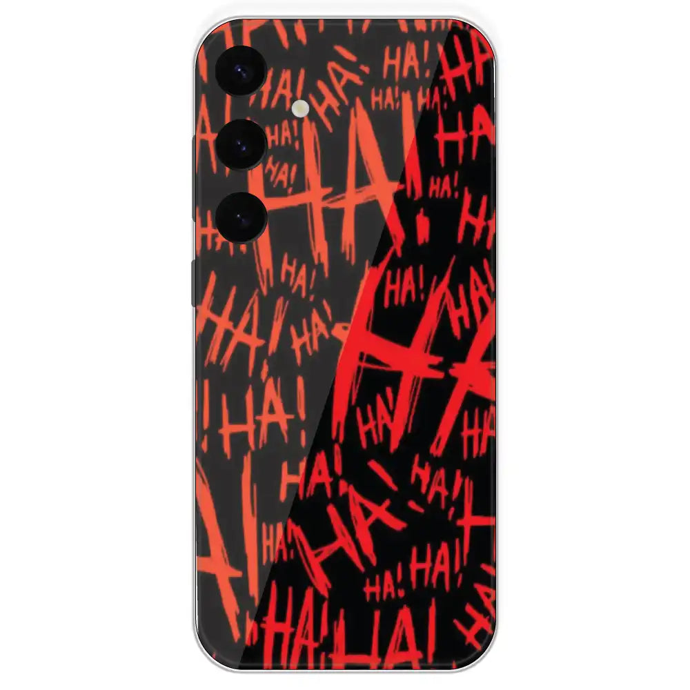 Ha ! - Printed Silicone Case For Samsung Galaxy S24 Plus
