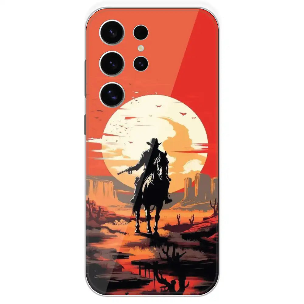 Cowboy - Printed Silicone Case For Samsung Galaxy S24 Ultra