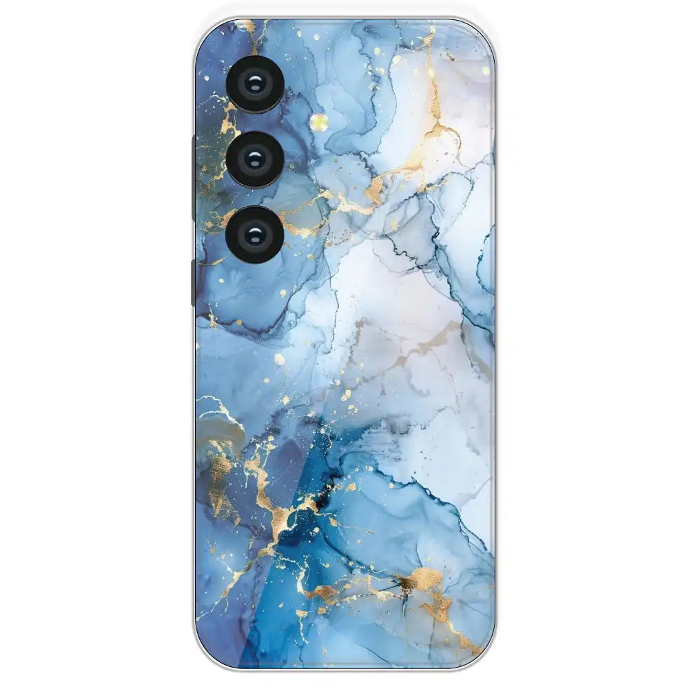 Blue Marble - Printed Silicone Case For Samsung Galaxy S24