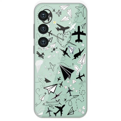 Planes - Printed Silicone Case For Samsung Galaxy S24