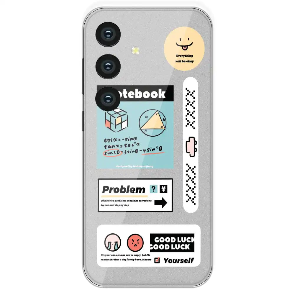 Exam Collage - Printed Silicone Case For Samsung Galaxy S24