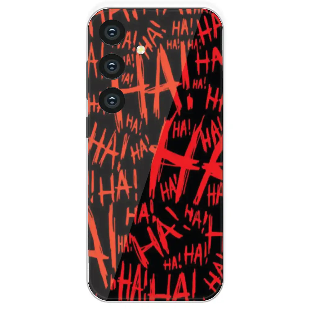 Ha ! - Printed Silicone Case For Samsung Galaxy S24