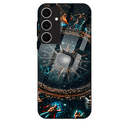 Celestial Star Compass - Glass Case For Samsung Galaxy S24 FE